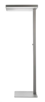 Preview: Stehleuchte - Office Two Up and Down, 80 W, DIM, 4000 K, Silber