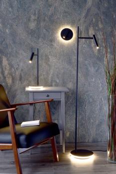 Preview: Stehleuchte - Brahe, 11,5 W, 3000 K, Schwarz