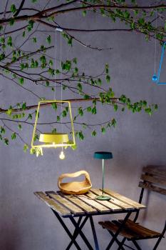 Preview: Akkuleuchte - Kopf Magnetleuchte Miram, 2,2 W, Touch DIM, 3000 K, Gelb