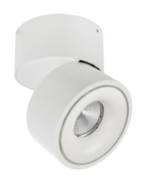 Deckenaufbauleuchte - Uni 2 Tilt, 12 W, DIM, 3000 K, Weiß