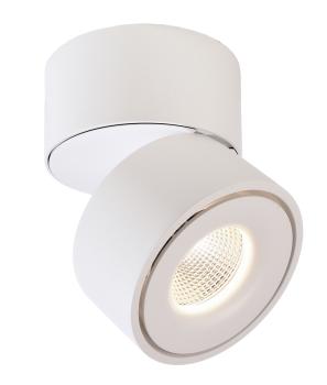 Preview: Deckenaufbauleuchte - Uni 2 Max Tilt, 32 W, DIM, 3000 K, Weiß