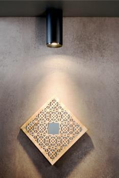 Deckenaufbauleuchte - Lucea 20 CCT, 20 W, DIM, 3000/4000 K, Schwarz