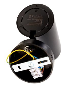 Preview: Deckenaufbauleuchte - Lucea 20 CCT, Tilt, 20 W, DIM, 3000/4000 K, Schwarz