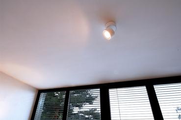 Preview: Deckenaufbauleuchte - Uni 2 Tilt, 12 W, DIM, 3000 K, Schwarz