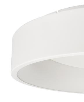 Preview: Deckenaufbauleuchte - Sculptoris 600 mm, 42 W, DIM, 3000/4000 K, Weiß