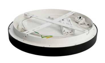 Preview: Deckenaufbauleuchte - Merope 400, 30 W, DIM, 3000/4000 K, Schwarz