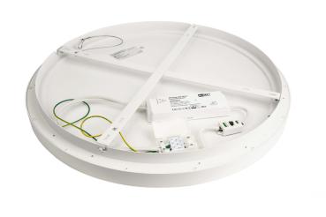 Preview: Deckenaufbauleuchte - Merope 600, 42 W, DIM, 3000/4000 K, Weiß