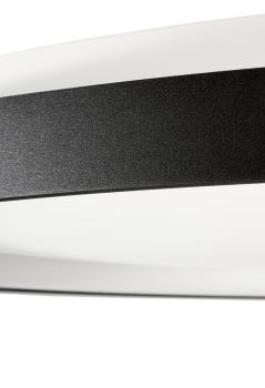 Preview: Deckenaufbauleuchte - Merope 600, 42 W, DIM, 3000/4000 K, Schwarz