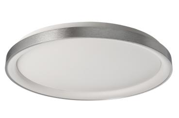 Deckenaufbauleuchte - Merope 600, 42 W, DIM, 3000/4000 K, Silber