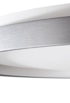 Preview: Deckenaufbauleuchte - Merope 600, 42 W, DIM, 3000/4000 K, Silber