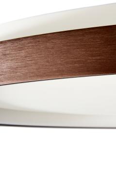 Preview: Deckenaufbauleuchte - Merope 600, 42 W, DIM, 3000/4000 K, Kaffee