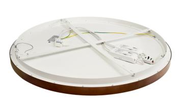 Preview: Deckenaufbauleuchte - Merope 800, 60 W, DIM, 3000/4000 K, Kaffee