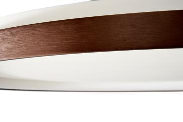 Preview: Deckenaufbauleuchte - Merope 800, 60 W, DIM, 3000/4000 K, Kaffee