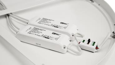 Preview: Deckenaufbauleuchte - Merope 800, 60 W, DIM, 3000/4000 K, Kaffee