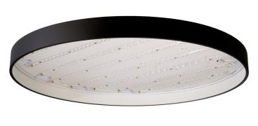 Preview: Decken- und Wandaufbauleuchte - Menkar 800 mm, 90 W, 3000/4000 K, Schwarz