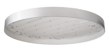 Preview: Decken- und Wandaufbauleuchte - Menkar 800 mm, 90 W, 3000/4000 K, Silber