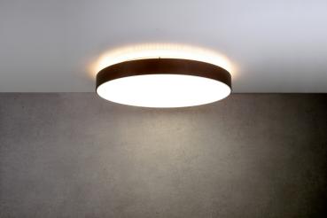 Decken- und Wandaufbauleuchte - Menkar 800 mm, 90 W, 3000/4000 K, Kaffee