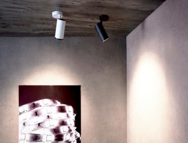 Preview: Deckenaufbauleuchte - Lucea 6 Tilt, 6 W, DIM, 2700 K, Weiß