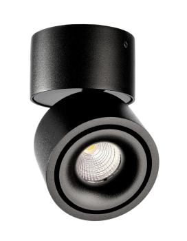 Deckenaufbauleuchte - Uni 2 Mini, Tilt, 11,3 W, DIM, 2700 K, Schwarz