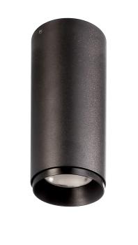 Deckenaufbauleuchte - Lucea 10, 10 W, DTW, 1800-2700 K, Schwarz