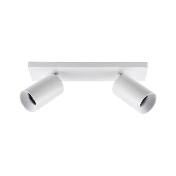 Deckenaufbauleuchte - Can Tilt Square, 2x 7,5 W GU10, Weiß