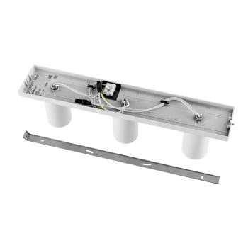 Preview: Deckenaufbauleuchte - Can Tilt Square, 3x 7,5 W GU10, Weiß