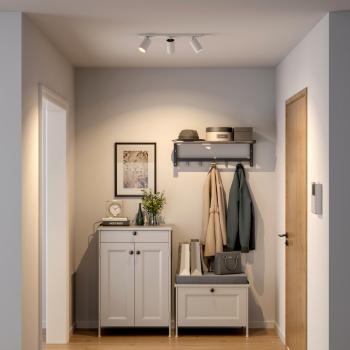 Deckenaufbauleuchte - Can Tilt Square, 3x 7,5 W GU10, Weiß