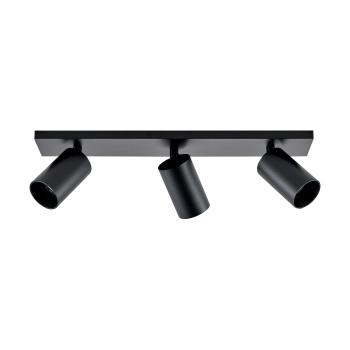 Deckenaufbauleuchte - Can Tilt Square, 3x 7,5 W GU10, Schwarz