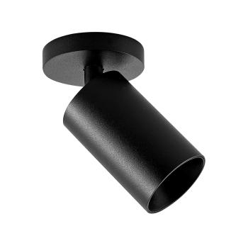 Deckenaufbauleuchte - Can Tilt Round, 1x 7,5 W GU10, Schwarz