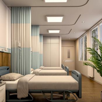 Deckenaufbauleuchte - Pro Office Sano 625, 35W, DIM, 3000/4000K, weiß