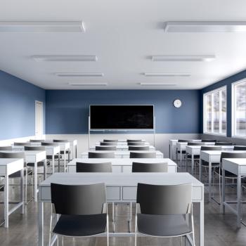 Deckenaufbauleuchte - Pro Office Sano 1225, 35W, DIM, 3000/4000K, weiß