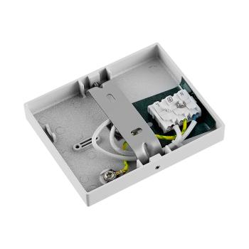 Preview: Deckenaufbauleuchte - Can Tilt Square Base, 1x 7,5 W GU10, Weiß