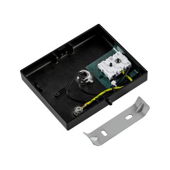 Preview: Deckenaufbauleuchte - Can Tilt Square Base, 1x 7,5 W GU10, Schwarz