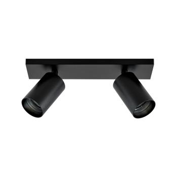 Preview: Deckenaufbauleuchte - Can Tilt Square Base, 2x 7,5 W GU10, Schwarz