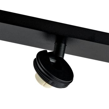 Deckenaufbauleuchte - Can Tilt Square Base, 3x 7,5 W GU10, Schwarz