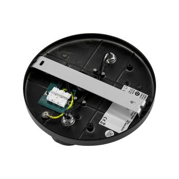 Preview: Deckenaufbauleuchte - Can Tilt Round Base, 2x 7,5 W GU10, Schwarz