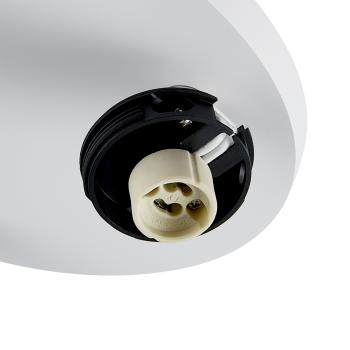 Preview: Deckenaufbauleuchte - Can Tilt Round Base, 3x 7,5 W GU10, Weiß