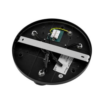 Preview: Deckenaufbauleuchte - Can Tilt Round Base, 3x 7,5 W GU10, Schwarz