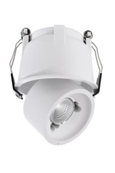 Preview: Einbaustrahler - Uni 2 Mini Tilt, 9 W, 3000 K, Weiß