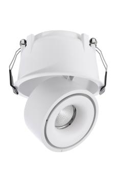 Preview: Einbaustrahler - Uni 2 Tilt, 12 W, 3000 K, Weiß