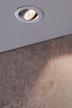 Einbaustrahler - Dione, 8,5 W, DIM, 3000 K, Silber