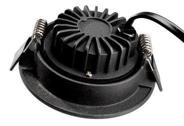 Preview: Einbaustrahler - Dione, 8,5 W, DIM, 4000 K, Schwarz