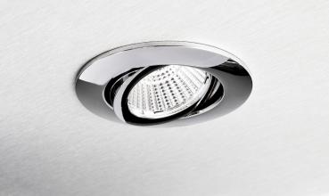 Einbaustrahler - Dione, 8,5 W, DIM, 2700 K, Chrom