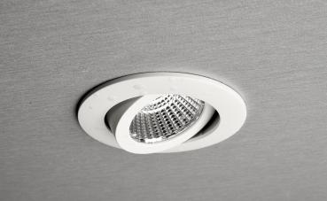 Einbaustrahler - Dione IP44 DTW, 8,5 W, DIM, 1800/3000 K, Weiß