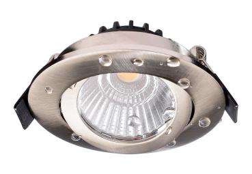 Preview: Einbaustrahler - Dione IP44 DTW, 8,5 W, DIM, 1800/3000 K, Nickel