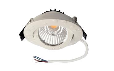 Einbaustrahler - Dione IP44, 9,0 W, RGB+3000 K, Weiß