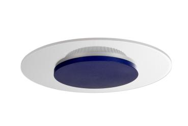 Deckenaufbauleuchte - Set, Zaniah 290 mm, 12 W, DIM, 3000 K, Cover Blau