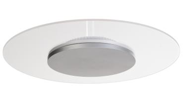 Deckenaufbauleuchte - Set, Zaniah 370 mm, 18 W, DIM, 3000 K, Cover Silber