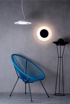 Preview: Deckenaufbauleuchte - Set, Zaniah 420 mm, 24 W, DIM, 3000 K, Cover Schwarz