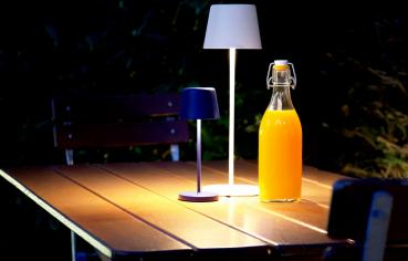 Akkuleuchte - Set Canis Mini Grün + Ladesockel